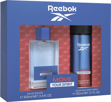 Reebok Move your spirit Туалетна вода + Дезодорант Набір для чоловіків