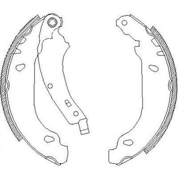 Тормозные колодки ROADHOUSE 4074.00 Renault Clio, Logan, Sandero; Dacia Logan 7701205758