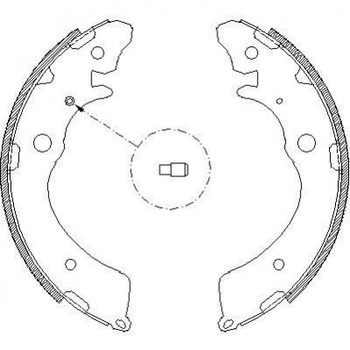 Тормозные колодки ROADHOUSE 4383.00 Honda Accord, Civic, HR-V, CR-V; Suzuki Jimny; Volvo C70 04431S5SE01, 35168814, 43015SP8000