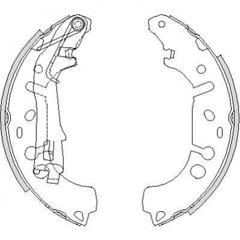 Тормозные колодки ROADHOUSE 419200 Fiat Grande Punto, Punto, 500; Peugeot Bipper; Opel CORSA; Citroen Nemo 1605459, 4241N8, 77363858