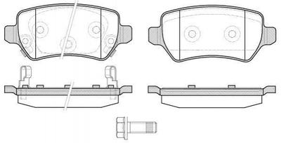 Тормозные колодки ROADHOUSE 295722 KIA Ceed, Pro Ceed 58302A2A30