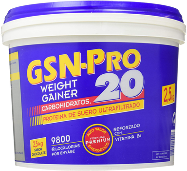 Гейнер GSN-Pro Weight 20 2.5 кг Шоколад (8426609030057)