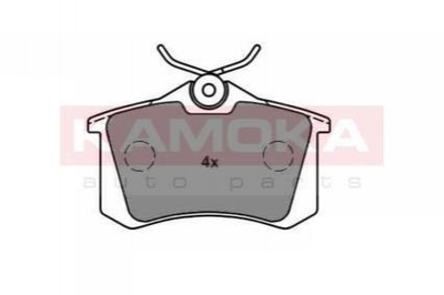 Тормозные колодки KAMOKA JQ1013576 Ford Galaxy; Audi A3, A4, A6; Renault Clio, Espace, Scenic; Peugeot 308, Partner; Volkswagen Polo, Bora, Golf, Passat; Skoda Superb, Octavia 1027640, 1001096, 1115107