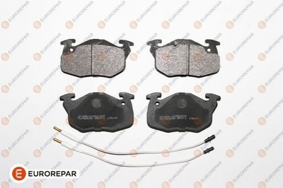 Тормозные колодки EUROREPAR 1617247780 Renault Clio 425127, 425273, 425499