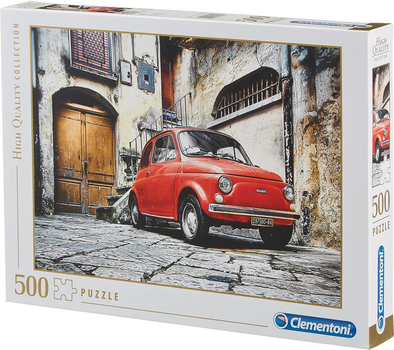 Puzzle Clementoni High Quality Collection Fiat 500 elementów (8005125305759)