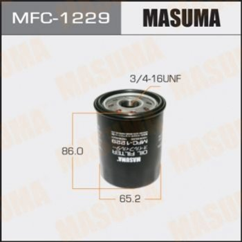 Масляный фильтр MASUMA MFC1229 Nissan Primera, Micra, Note 1520853J0A, 1520870J0A, 1N1414302