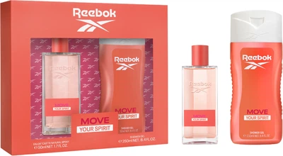 Набор для женщин Reebok Move your spirit Туалетная вода 50 мл + Гель для душа 250 мл (8436581946178)