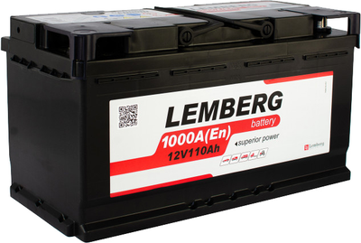 Аккумулятор Lemberg Euro 110 А/час 12 В (0) (LB110-0)