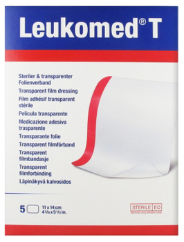 Plastry Bsn Medical Leukomed T Apósito Transparente 11 x 14 cm 5 szt (4042809199680)