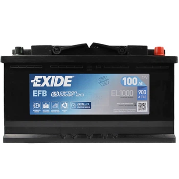 Автомобильный аккумулятор EXIDE Start-Stop EFB EL1000 100Аh 900A R+