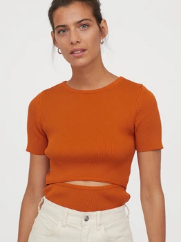 Блуза H&M S Помаранчевий 0814956_02