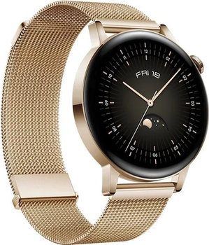 Smartwatch Huawei Watch GT 3 42mm Elegant Gold (Milo-B19T)