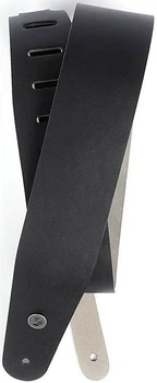 Ремень гитарный D'Addario 25L00-DX DELUXE LEATHER GUITAR STRAP (BLACK)