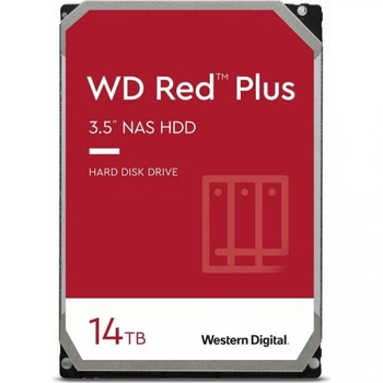 Жесткий диск Western Digital Red Plus 14 TB 7200 rpm 512 MB WD140EFGX 3.5 SATA III