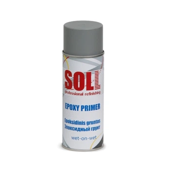 Грунт аерозоль епоксидний 0.4 л сірий SOLL Epoxy Primer 1K