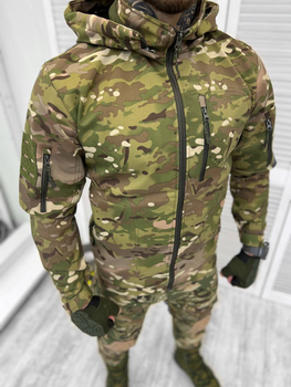 Мужская Демисезонная Куртка SoftShell с капюшоном мультикам размер XL