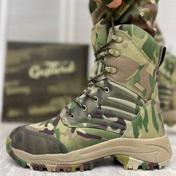 Мужские демисезонные Ботинки Gepard с мембраной B&G Termo 3605 / Водонепроницаемые Берцы мультикам размер 42