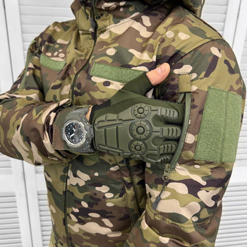 Демісезонна чоловіча Куртка SoftShell з капюшоном та додатковими кишенями мультикам розмір M