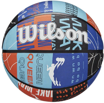 Баскетбольний м'яч Wilson WNBA Heir, розмір 6, для вулиці та залу, м'яке покриття, багатошарова конструкція.(OB_0578CBAE71F3)