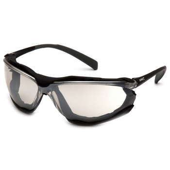 Защитные очки Pyramex Proximity с уплотнителем и Anti-Fog покрытием зеркальные серые