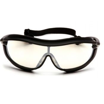 Защитные очки Pyramex XS3 PLUS с уплотнителем и Anti-Fog покрытием зеркальные серые