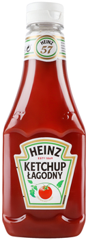 Кетчуп томатний Heinz Лагідний 450 г (5900783004996)