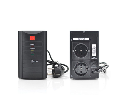 ИБП UPS Ritar RTM525 StandbyL 500VA 300W 1x12V4.5Ah