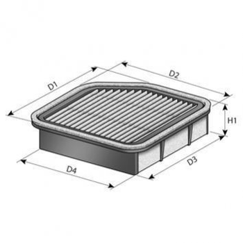 Воздушный фильтр Purflux A1507 Lexus GS, IS, LS 1780131110, J1322105