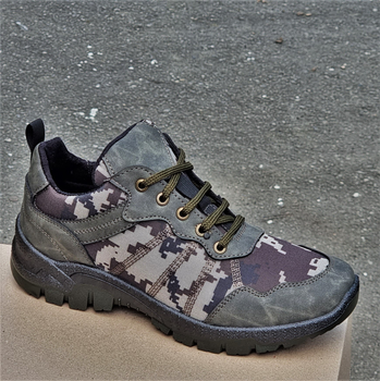 Кроссовки мужские тактические 44р пиксель хаки камуфляж ботинки Код: 2098