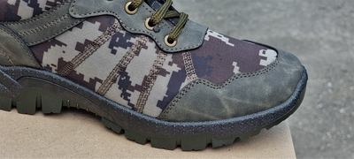 Кросівки чоловічі тактичні 45р піксель хакі камуфляж черевики Код: 2098
