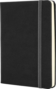 Деловая записная книга Optima Square A6 128 л Черная (O20386-01)