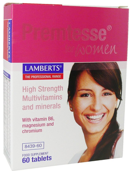 Suplement diety Lamberts Premtesse 60 tabletek (5055148412180)