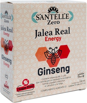 Дієтична добавка Santelle Zero Jalea Real Energy Ginseng 10x10мл (8412016373191)