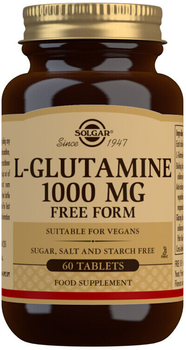 Suplement diety Solgar L-Glutamine 1000 mg 60 tabletek (33984012547)