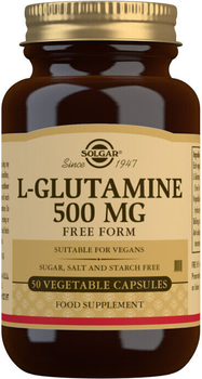 Suplement diety Solgar L-Glutamina 500mg 50 kapsułek (33984013209)
