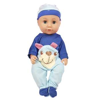 Игровой набор Qunxing Пупс в голубом комбинезончике (8633) (10-569706)