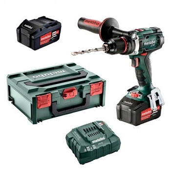 Аккумуляторная дрель-шуруповерт Metabo BS&nbsp;18&nbsp;LTX&nbsp;Impuls 2 акб 4.0 Ah, в кейсе (602191500)