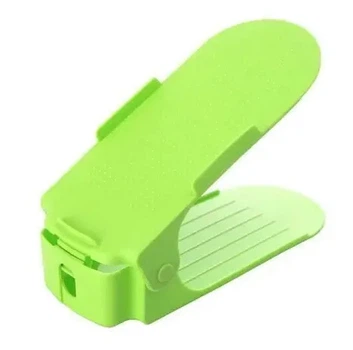 Двойная подставка для обуви SHOES HOLDER, Зеленая (V3403)