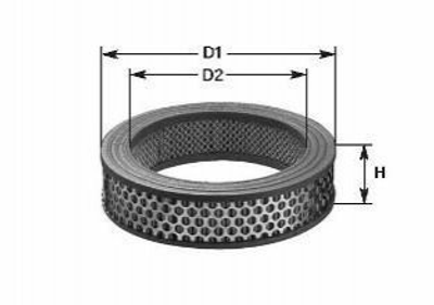 Повітряний фільтр CLEAN FILTERS MA1174 Volkswagen Polo; Audi A2 6N0129620, 6N0129620A, 6NO129620