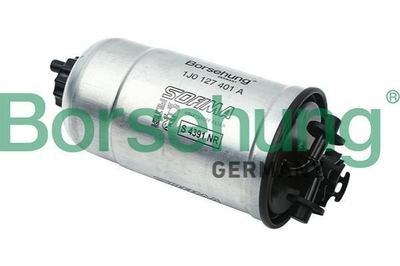 Топливный фильтр Borsehung B12824 Seat Leon, Toledo; Audi A4, A6, A3; Volkswagen Passat, Golf, Bora, Caddy, Touran, Tiguan, Scirocco; Skoda Octavia, Superb, Yeti 1J0127401A, 1J0127401, 1J0127401B