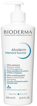 Balsam do ciała Bioderma Atoderm Intensive Baume Intense Soothing Balm for Very Dry Sensitive and Atopic Skin 500 ml (3401340106853)