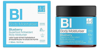 Krem do ciała Dr. Botanicals Blueberry Superfood Antioxidant Body Moisturiser 60 ml (7061288670739)