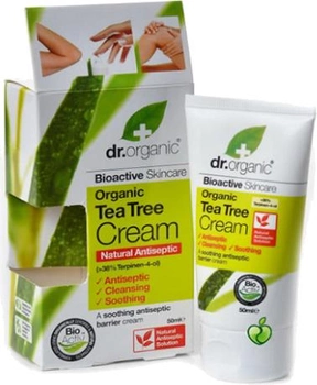 Krem do ciała Dr. Organic Tea Tree Cream 50 ml (5060176672253)