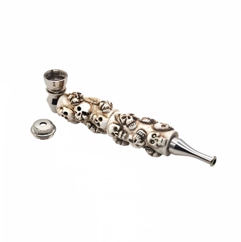 Люлька для куріння N63 Aluminum Skull