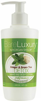Лосьон для тела Morgan Taylor Bare Luxury Detox увлажняющий с имбирем и зеленым чаем 240 мл (813323026707)
