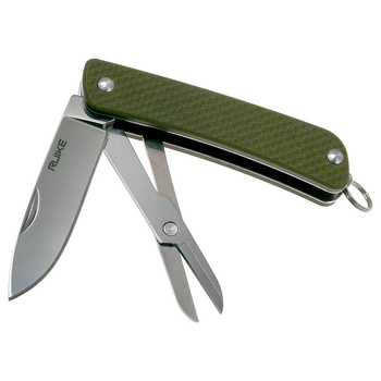 Нож складной карманный Ruike S22-G (Slip joint, 53/122 мм)