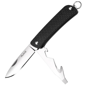 Нож складной карманный Ruike S21-B (Slip joint, 53/122 мм)