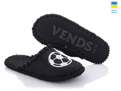 Детские фетровые тапочки VENDS 014 черный 34-35р 21,5см