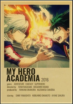 Металевий постер "My hero Akademia", 25см*18см , p-132