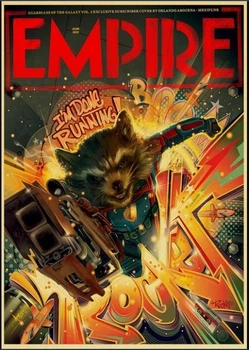 Металевий постер "Empire", 25см*18см , p-100
